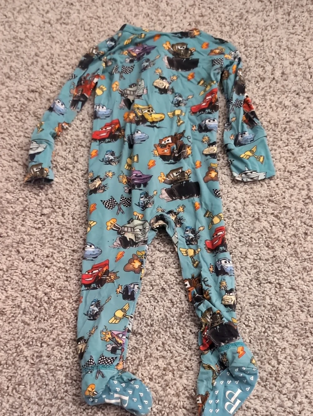 Posh peanut Disney Cars Sleeper 6-9 Mos